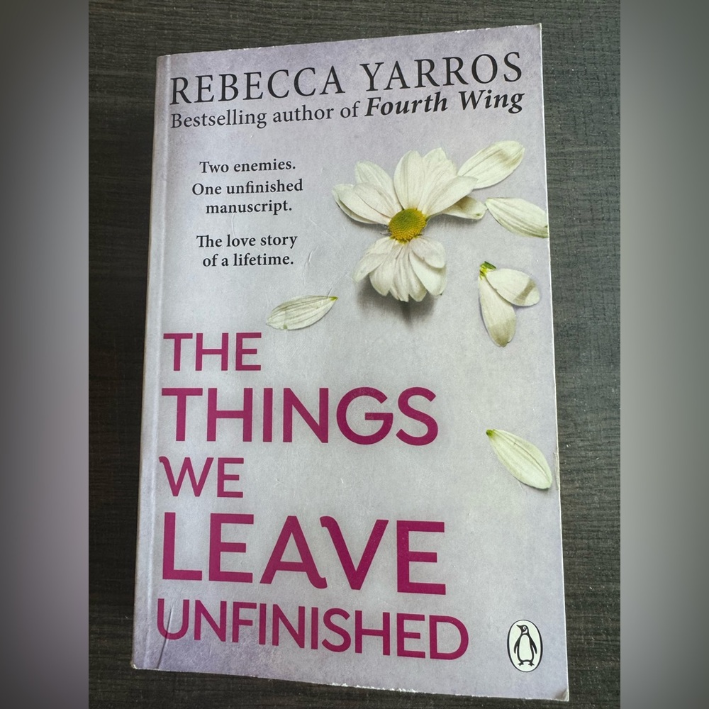 'The Things We Leave Unfinished' Coffee Table Book
